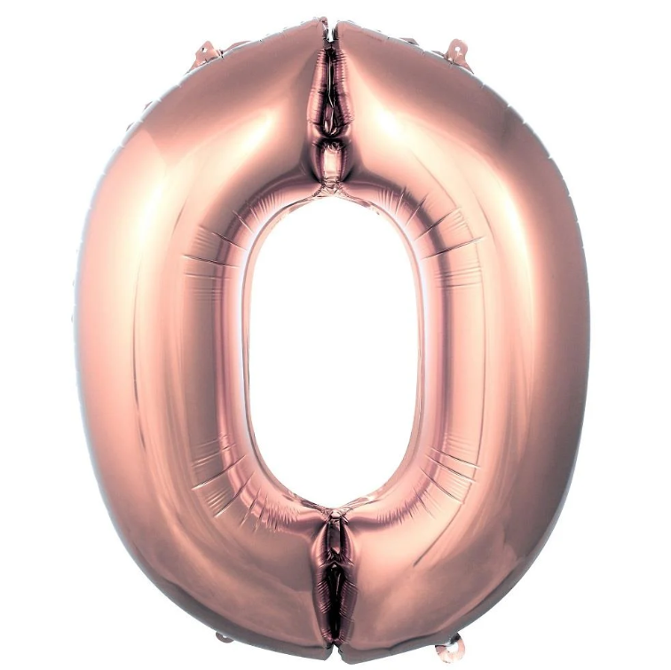 Folyo Balon Rose Gold 0 40 İnç 100 Cm